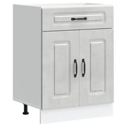 Pensile da cucina | Base da Cucina Kalmar Grigio Cemento in Legno Multistrato