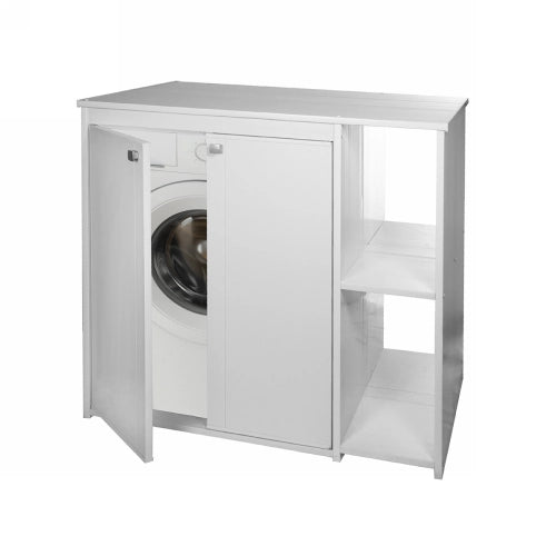 MOBILE COPRILAVATRICE IN PVC C/ANTE E RIPIANI- 60 x 94,5 x H. 94 cm- DH- pezzi 1