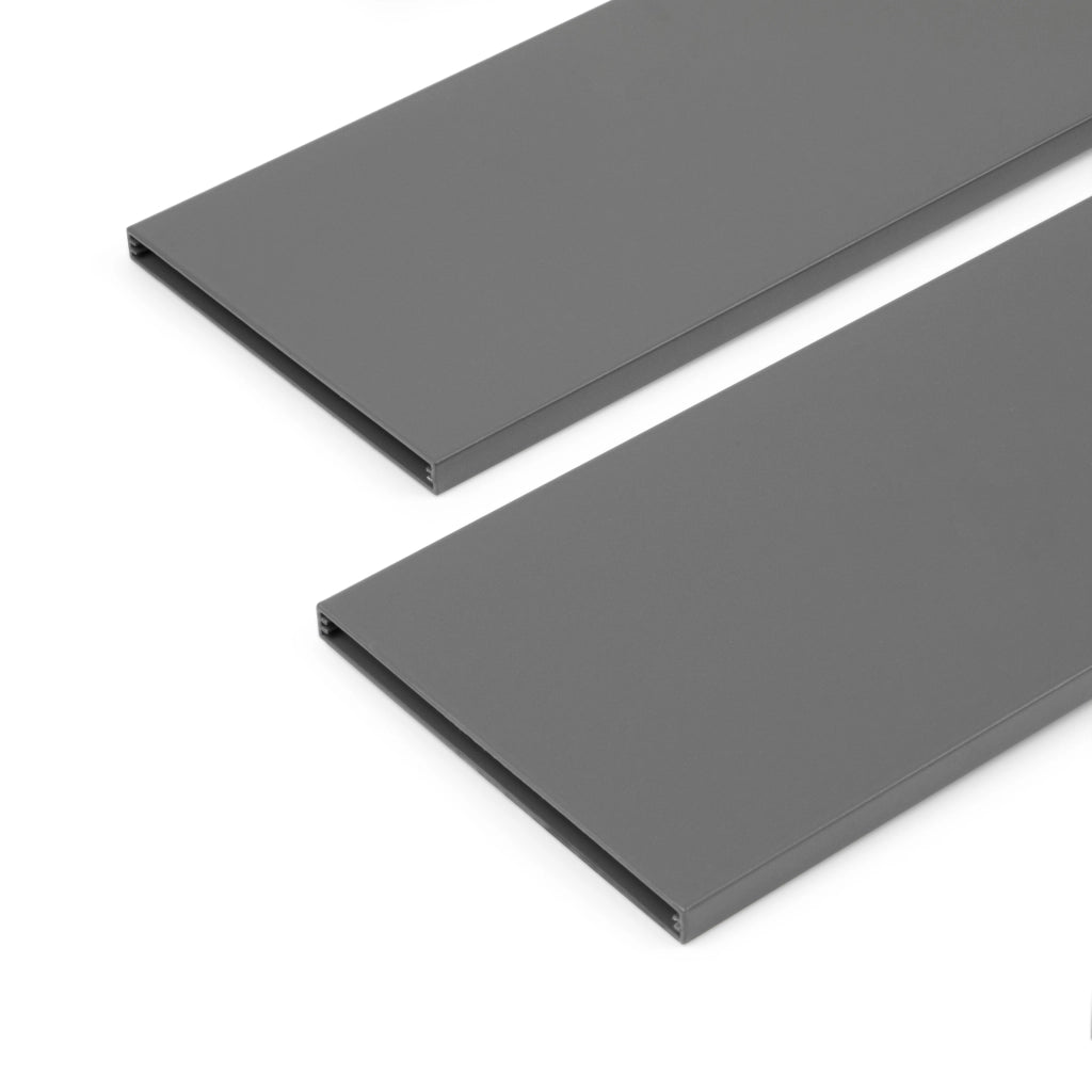 Emuca Set di divisori per interni dei casseti Vertex-Concept, 900, Grigio antracite, Alluminio e Tecnoplastica, 1 u.