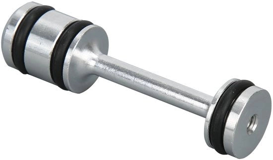 Regolatore di Olio in Alluminio - Duraturo - LS Stang - Compatibile con GM Gen III/IV - 64,3 mm - Argento/Nero - 1 pezzo - Divertitore di Olio
