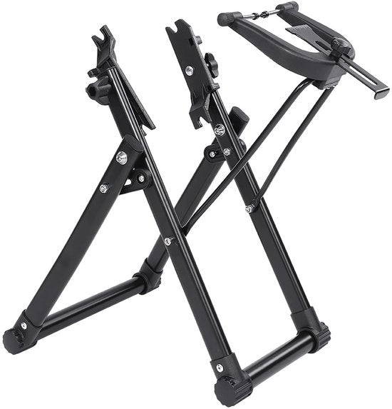 Sistema di Sterzo Flessibile per Biciclette - Manutenzione Professionale - Adatto per Ruote Anteriori e Posteriori - Duraturo - Braccio Stabile - Protegge le Ruote da Scalfitture - Regolazione del Sterzo