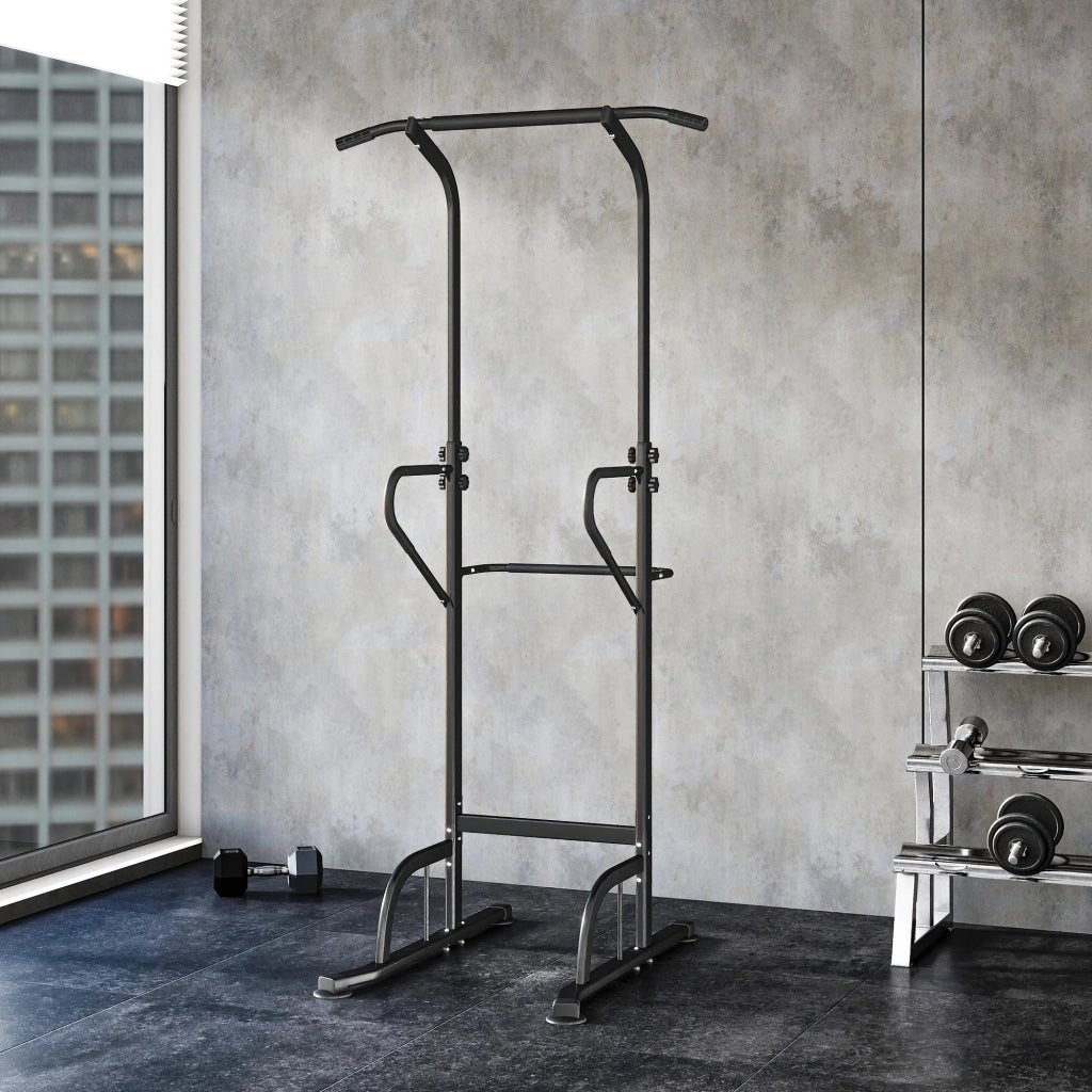 Attrezzo Palestra Multifunzione ¨C zephmum ¨C Nero Rosso Acciaio