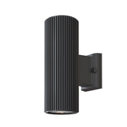Lampada Da Parete Moderna Da Esterno Metallo Grigio Luce2E27 60W Ip54