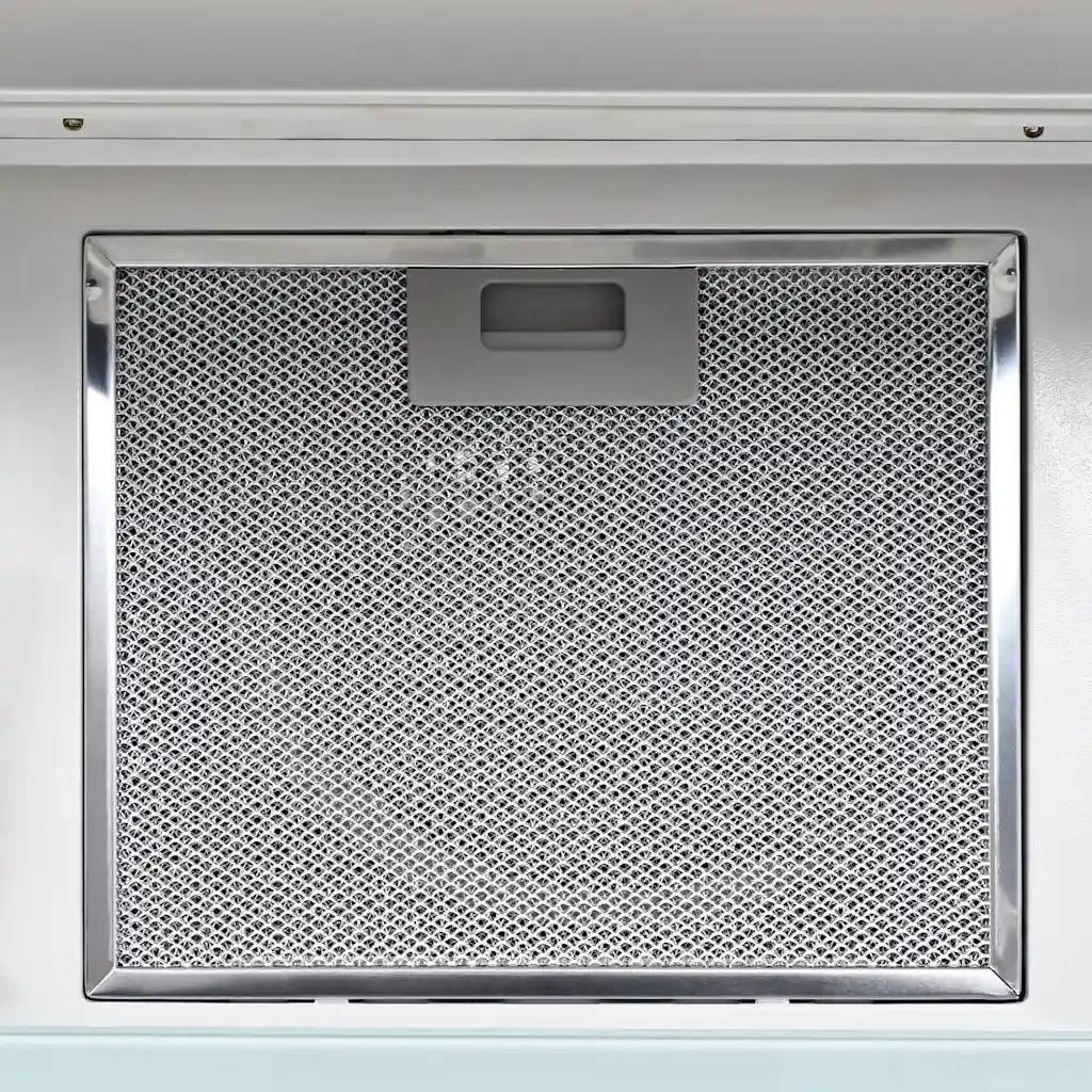 Cappa Aspirante a Muro Acciaio Inox 756 m³/h 90 cm Bianca 50704