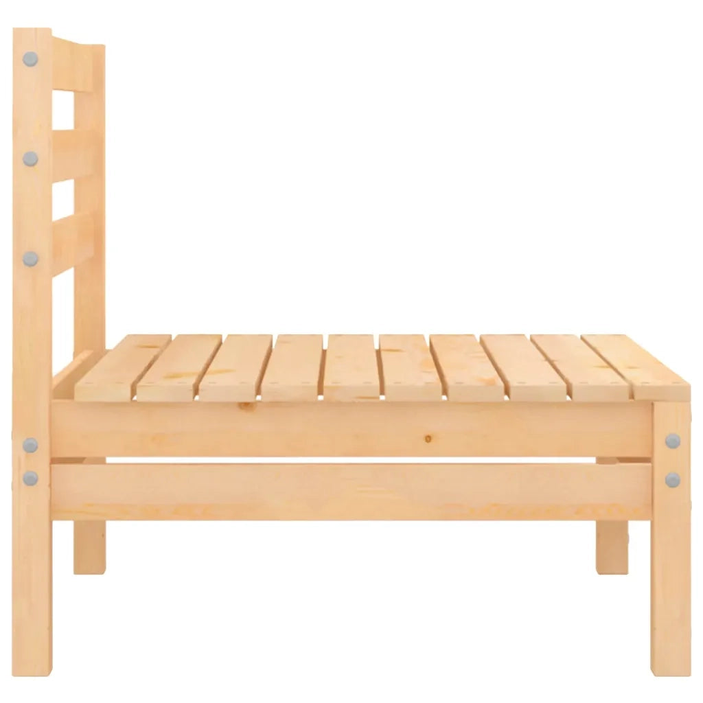 Set Divani da Giardino 4 pz in Legno Massello di Pino cod mxl 44285