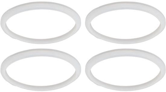 Oggetti per uso quotidiano - Distillatore di acqua - 4 pezzi - Alta resistenza a temperature elevate - Resistente all'usura - Prestazioni resistenti allo sfregamento - Materiale in silicone - Anello di sigillatura