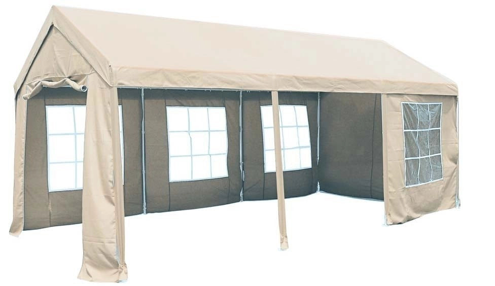 SET TELI LATERALI BIANCO PER GAZEBO CAR PORT MAGNUM MT.3X6