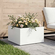 Vaso da giardino Bianco 40 x 40 x 30 cm 8005038