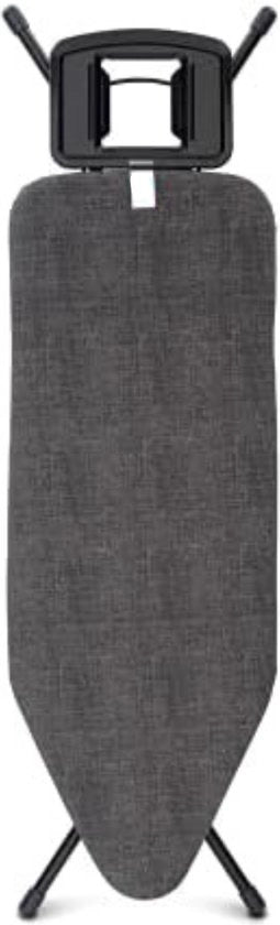 Piastra di appoggio per la stesa - Piastra di appoggio per la stesa a vapore - Piastra di appoggio per la stesa - Nero - 124 x 45cm