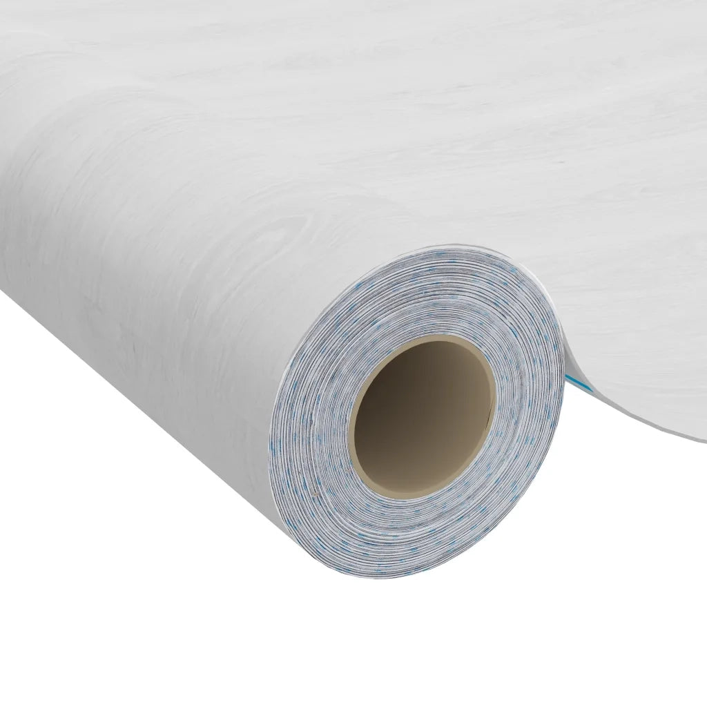 Pellicole Autoadesive per Porte 2 pz Legno Bianco 210x90 cm PVC 146111