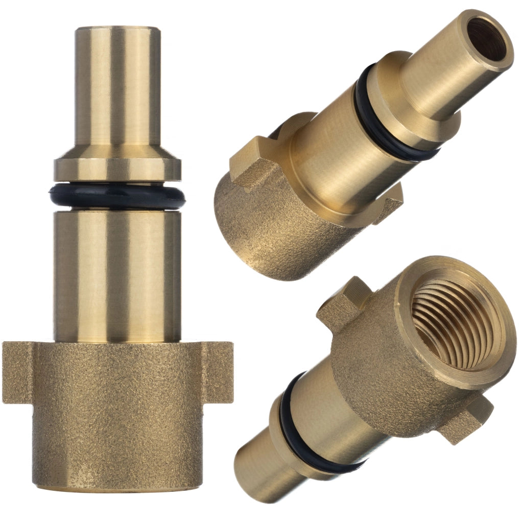 Adattatore Bayonet per Idropulitrice – Compatibile con Lavor e Nilfisk | Ottone, 1/4" Filettatura, 160bar