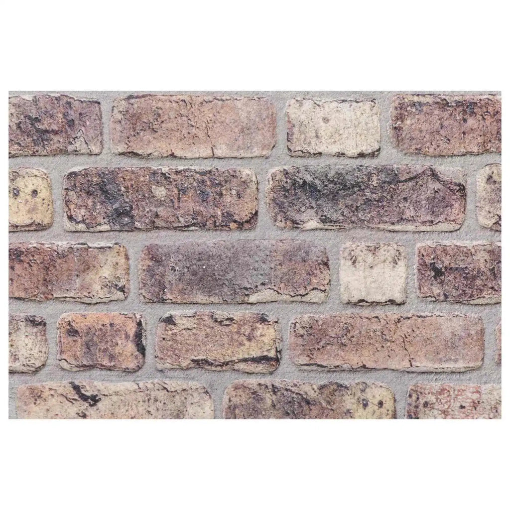 Pannelli da parete 10 pcs Marrone Scuro 100 x 50 cm Schiuma EPS