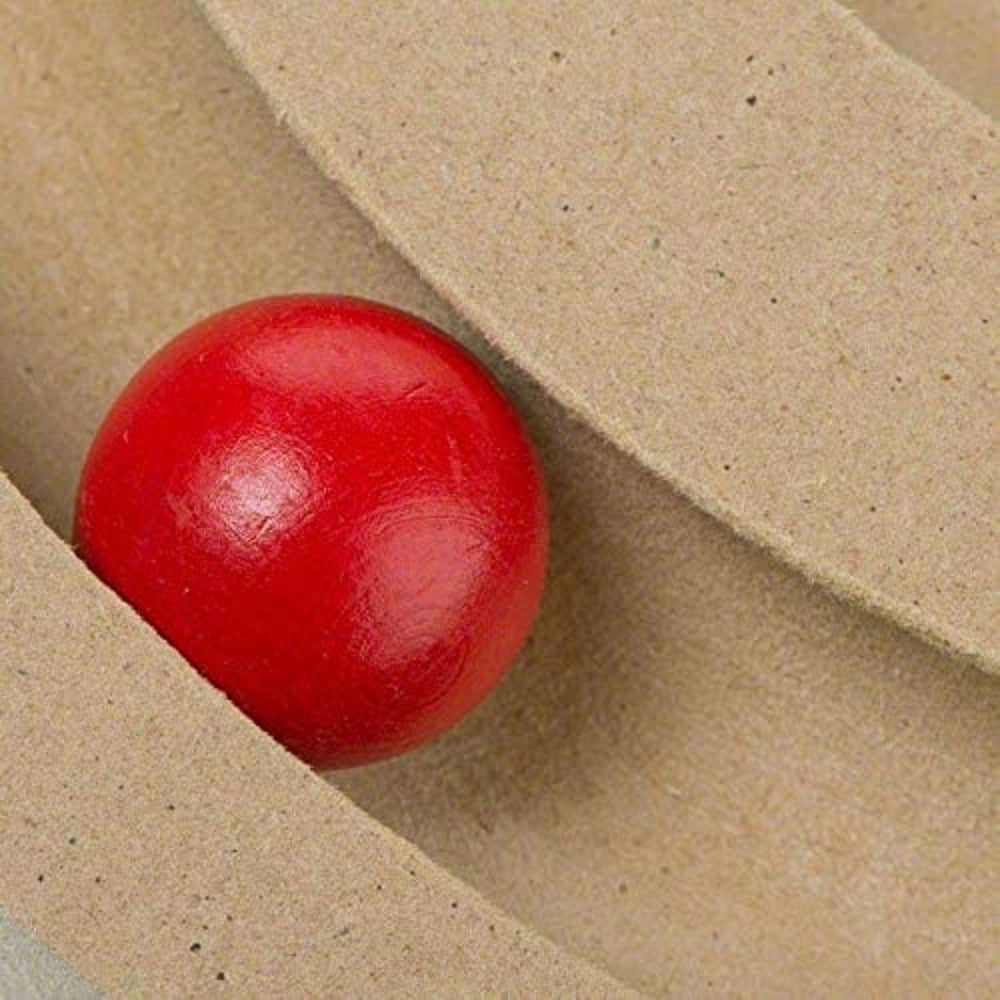 Trade Shop - Tiragraffi Crine Veg+gioca Brigitte Gioco Con Piume Pista Palline Gatto 30x44 Cm -