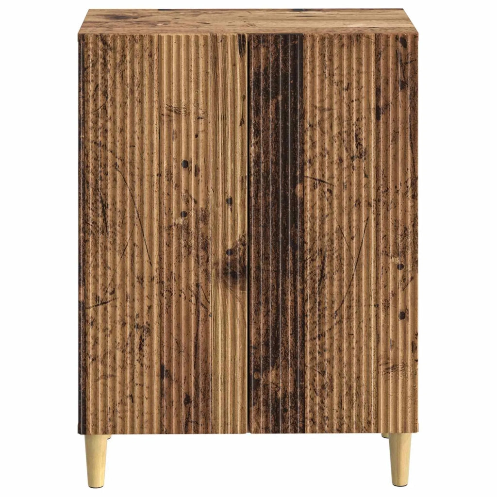 Mobiletto da Bagno ARNHEM Legno antico 59,5 x 31 x 80 cm 896623