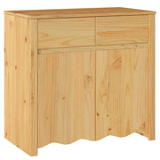 Credenza | Madia | Buffet da pranzo | Armadio da pranzo con cassetto Drammen Rovere 79 x 43 x 75.5 cm