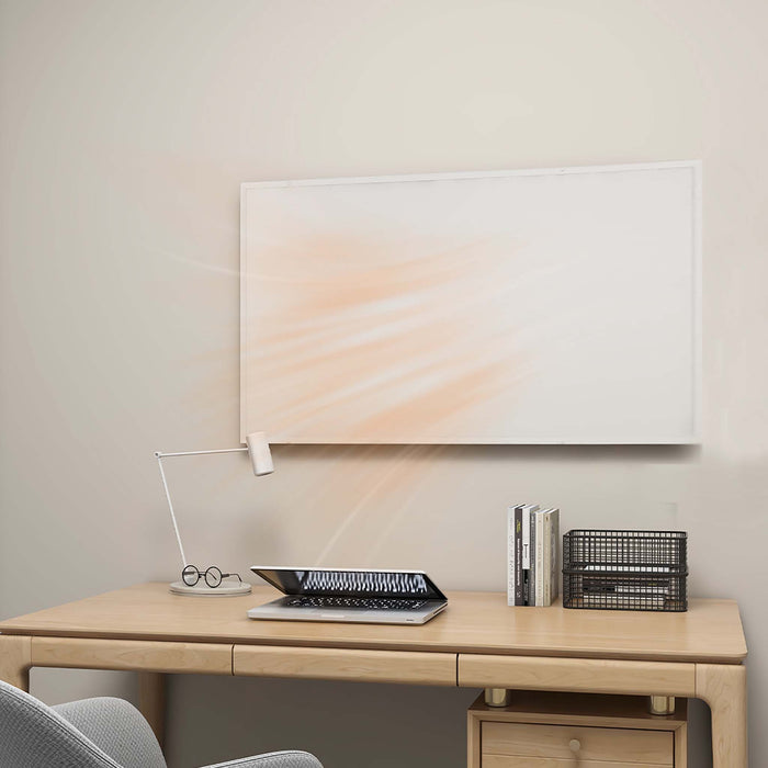 Pannello radiante a infrarossi 850W 1220x770x15 mm, Pannello elettrico per riscaldamento IR