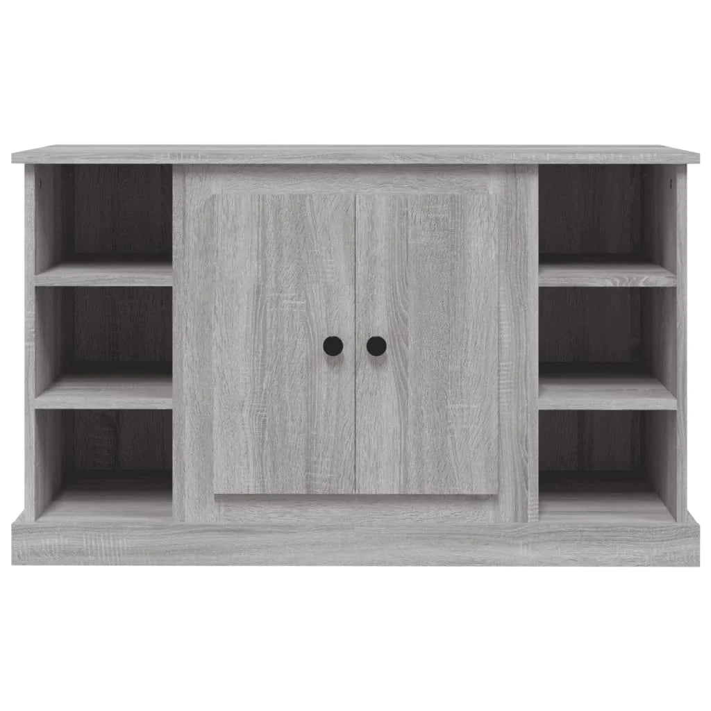 Buffet credenza cassettiera armadio mobile contenitore organizer cucina soggiorno rovere Sonoma 100 x 35,5 x 60 cm legno ingegnerizzato grigio 02_0036246