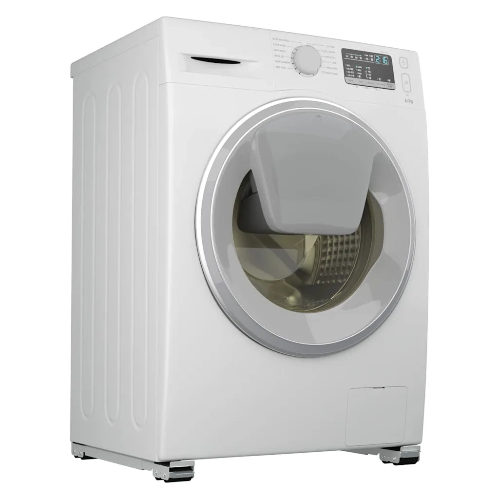 Base per lavatrice 2 pz Argento 72 x 5 x 4,5 cm CFW4823869