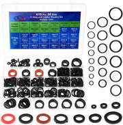 Set di anelli di gomma nitrile 610 pezzi - 70 sigillature - 539 O-ringen - 10/20 dimensioni - Adatto per rubinetti/doccia - Alta qualità