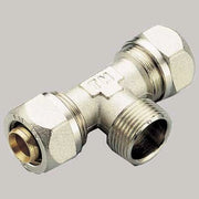 RACCORDO A COMPRESSIONE A TEE MASCHIO TIEMME  32 x 1 x 32     TIEMME