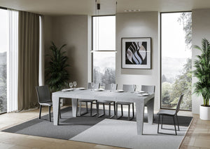 Tavolo Allungabile 140/244x90x77 cm Spimbo Premium Cemento