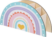 Organizzatore per Bambini in Legno con Arcobaleno, Penna e Matita per Bambini con Arcobaleno, Organizzatore per Bambini con Arcobaleno, Organizzatore per Ufficio con Arcobaleno, Penna e Matita per Bambini con Arcobaleno