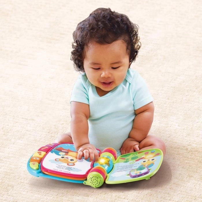VTECH BABY - Libro Super Incantato di Gattini - Blu