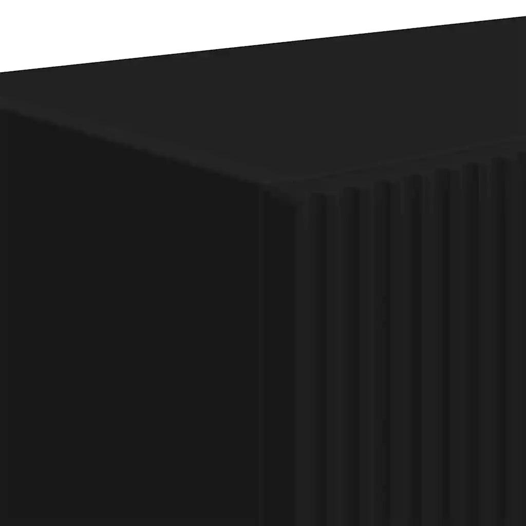 Mobile TV da parete Nero 59,5 x 31 x 100 cm Legno multistrato