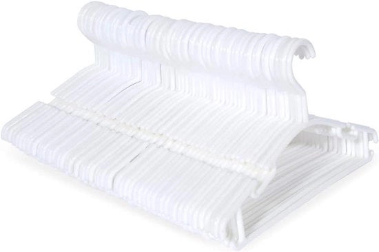 Hangers per bambino per giacche da bambino da 1 anno con cinture di gruccia in plastica 60 pezzi 27CM