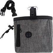 Borsa per Cibo per Cani Impermeabile - Borsa per Cane da Allenamento Portatile con Cintura Regolabile e Fermo con Ganci - Multifunzionale per Viaggi o Utilizzo All'Aperto