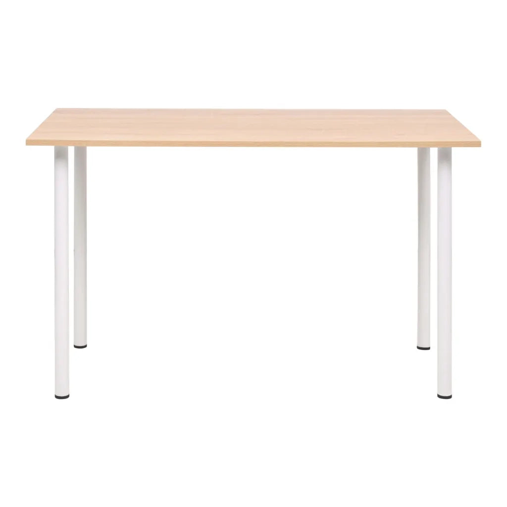 Tavolo da Pranzo | Tavolo da cucina 120x60x73 cm Rovere e Bianco