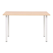 Tavolo da Pranzo | Tavolo da cucina 120x60x73 cm Rovere e Bianco