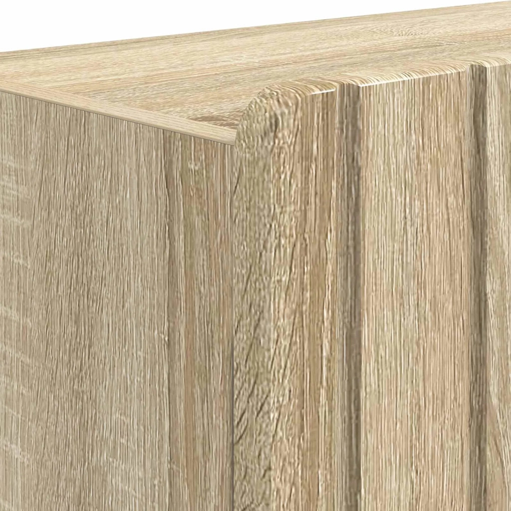 Mobiletto da Bagno ZWOLLE Rovere Sonoma 30 x 31 x 79,5 cm 896387