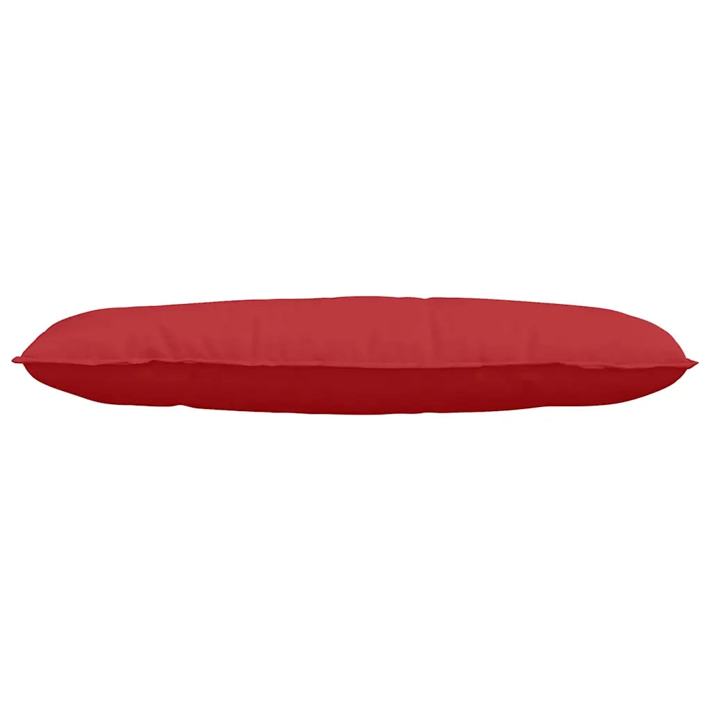 Cuscino per Schiena Rosso 120 x 19 x 50 cm Tessuto