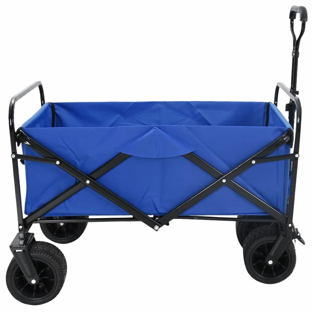 Carrello Pieghevole Blu 89 x 63 x 96 cm CFW4059107