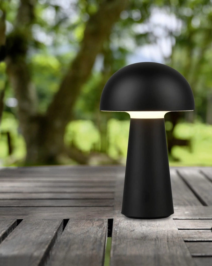 Lampada portatile da esterno Lennon nera LED IP44 2W