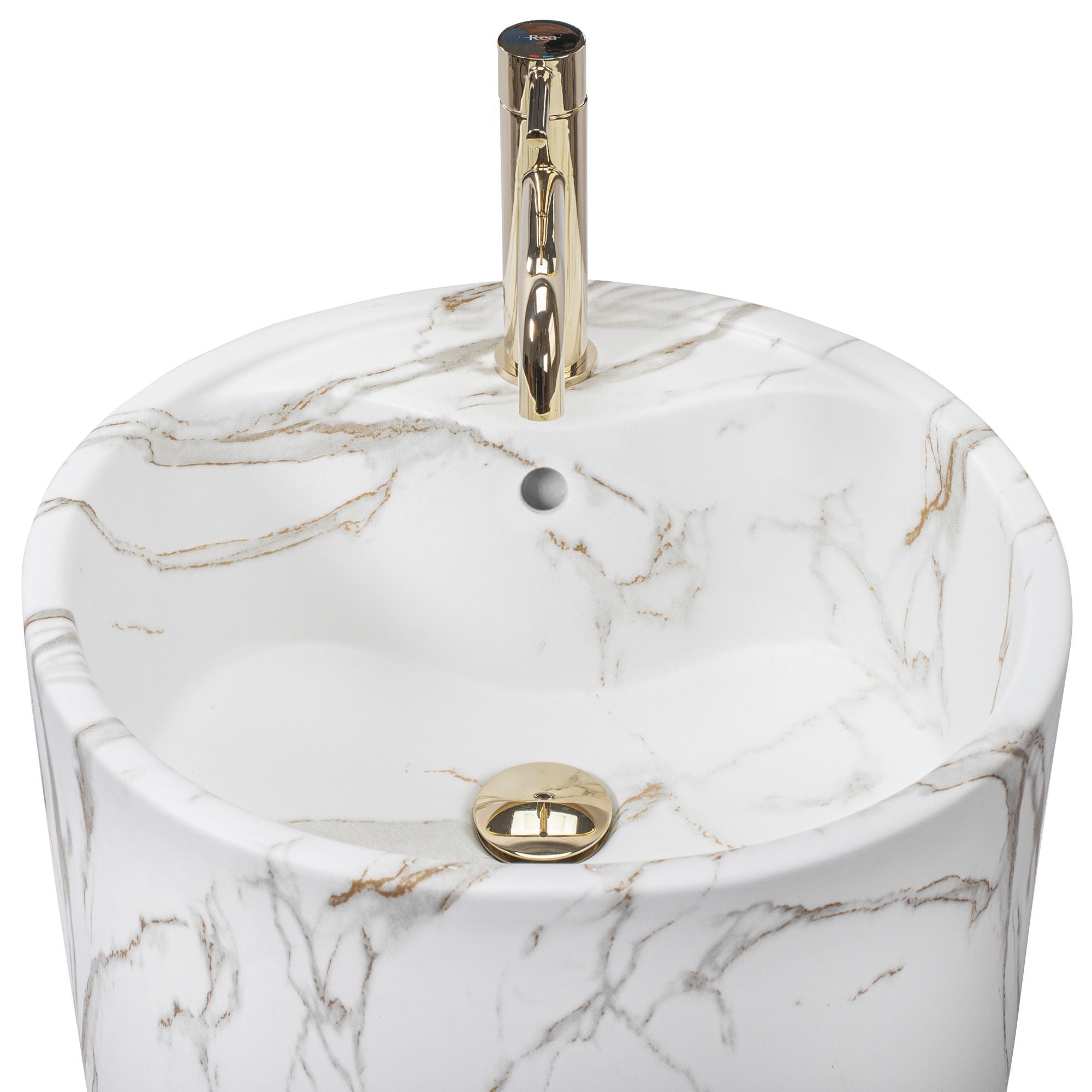 Lavabo Monolitico Rea Anya Lava Matt