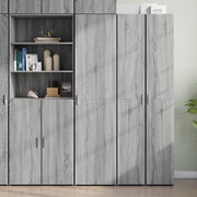 Credenza Grigio Sonoma 45x42,5x185 cm in Legno Ingegnerizzato 3281411