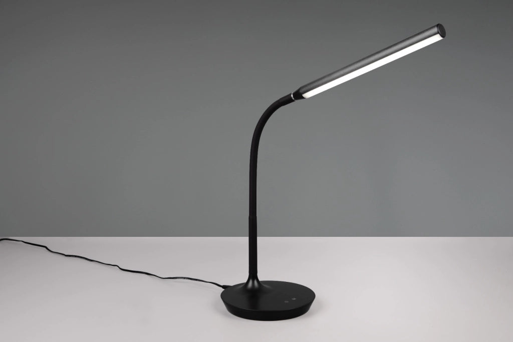 Lampada da scrivania nera LED 5W dimmerabile Toro RL