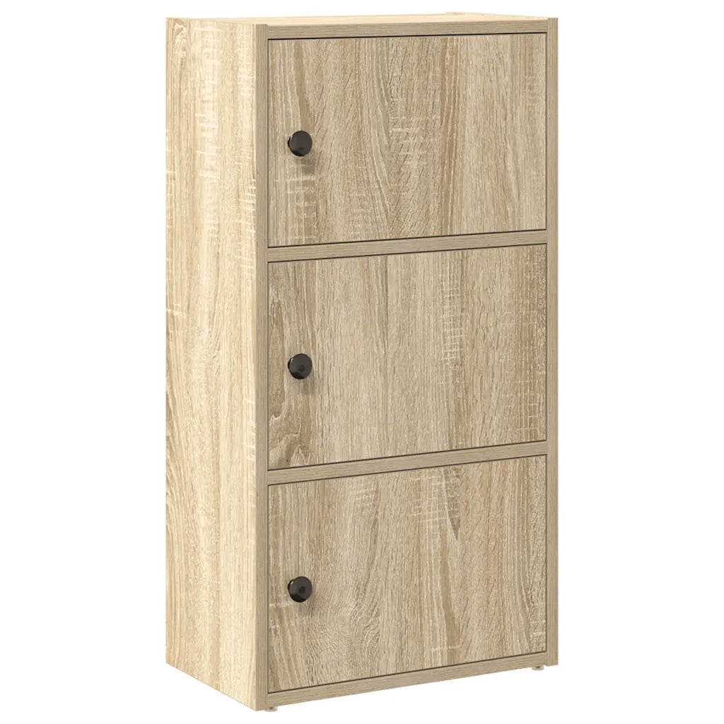 Libreria Rovere Sonoma 40x24x77 cm in Legno Multistrato 860366