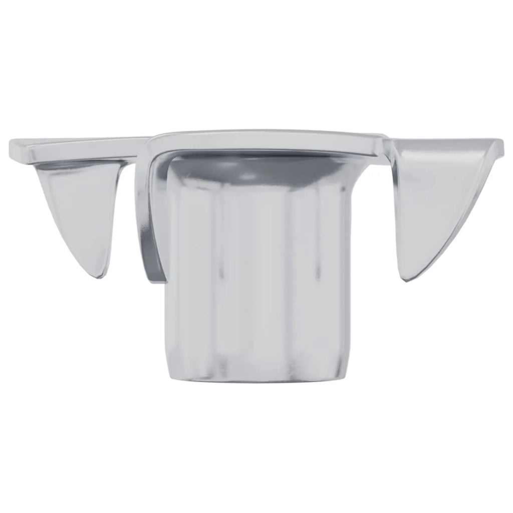 T-nut con punte 12 pz Argento M6 mm Acciaio CFW1080389