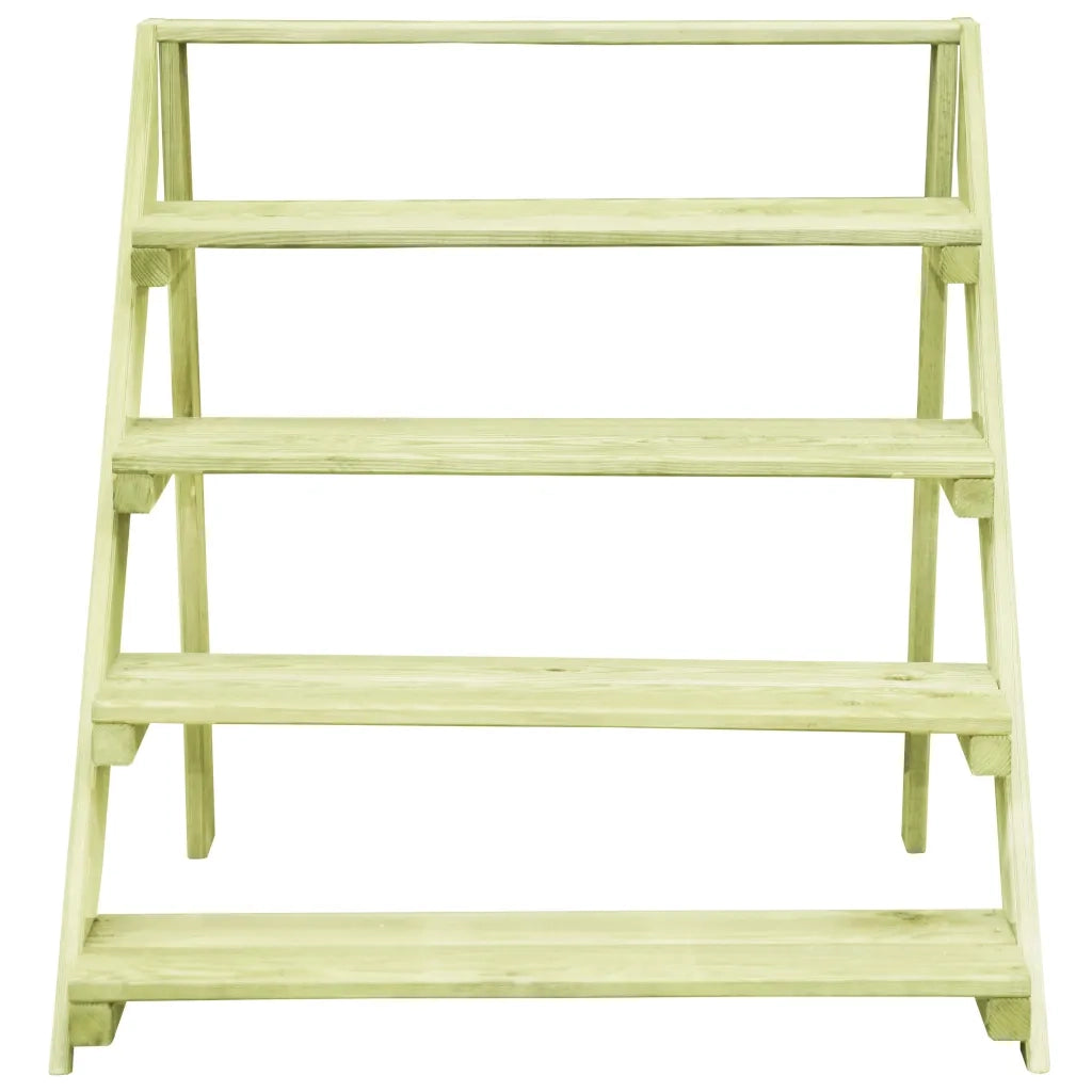 Piedistallo per piante | Sostegno per piante 80x80x80 cm Legno di Pino Impregnato