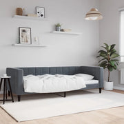 Letto da Giorno Grigio Scuro 80x200 cm in Velluto 354002