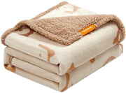 Cuscino per cani impermeabile XXL 203 x 152 cm Sherpa/Flanella - coperta per divano a doppia faccia - lavabile in macchina - protezione contro l'umidità - asciugamano per animali domestici