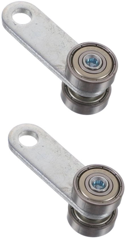 Carrello di stoccaggio in acciaio inossidabile per balaustrate grandi - Capacità di carico fino a 50 kg - Installazione facile - 2 pezzi