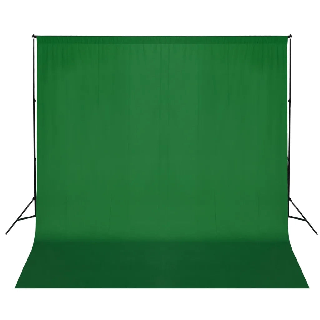 Sistema Portafondali con Fondale Verde 600 x 300 cmcod mxl 119131