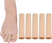5 pezzi di protettori per piedi in silicone - prevenzione di callosità e bolle - gel per protezione dei piedi - rimuovitore di callosità - cuscinetto per calli - trattamento di borsite - protezione di eelt 15 cm di lunghezza