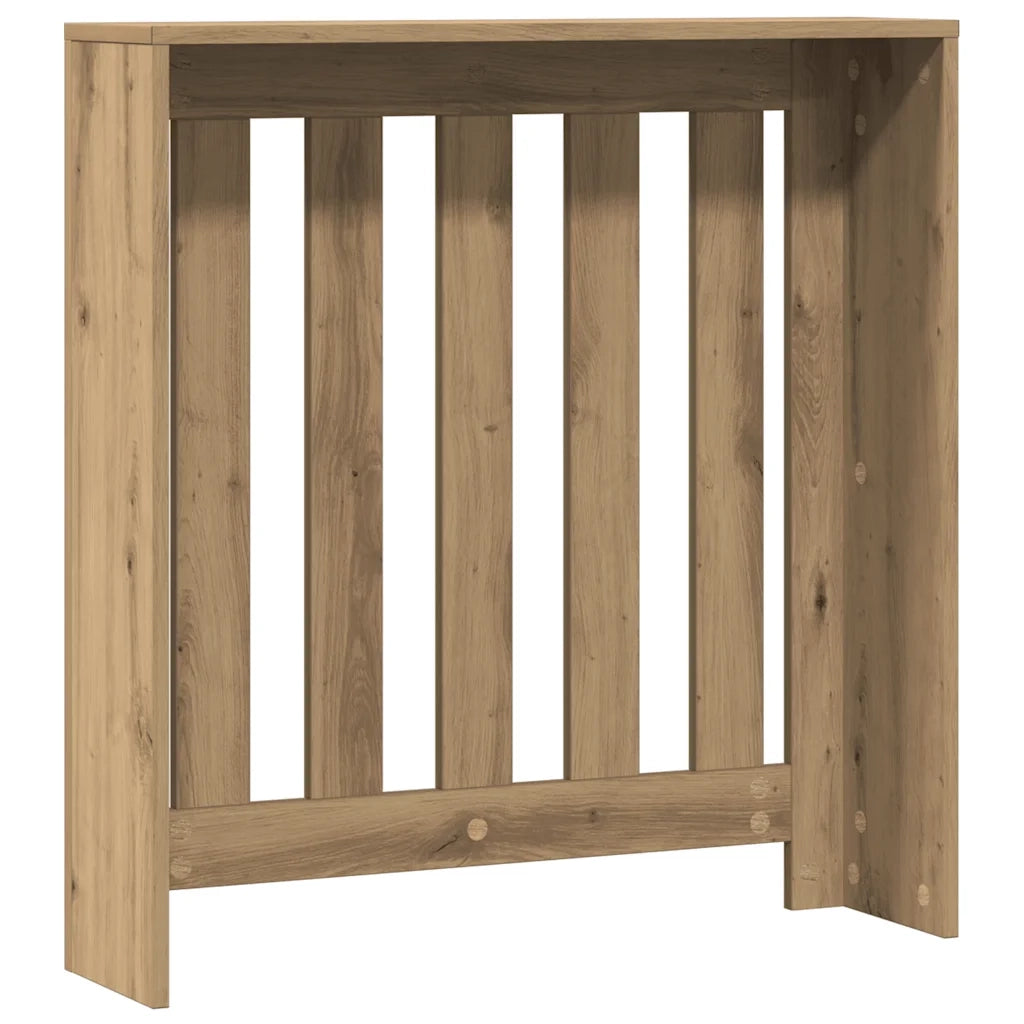 vidaXL Copertura Termosifone Rovere Artigianale 78x20x82cm in Legno