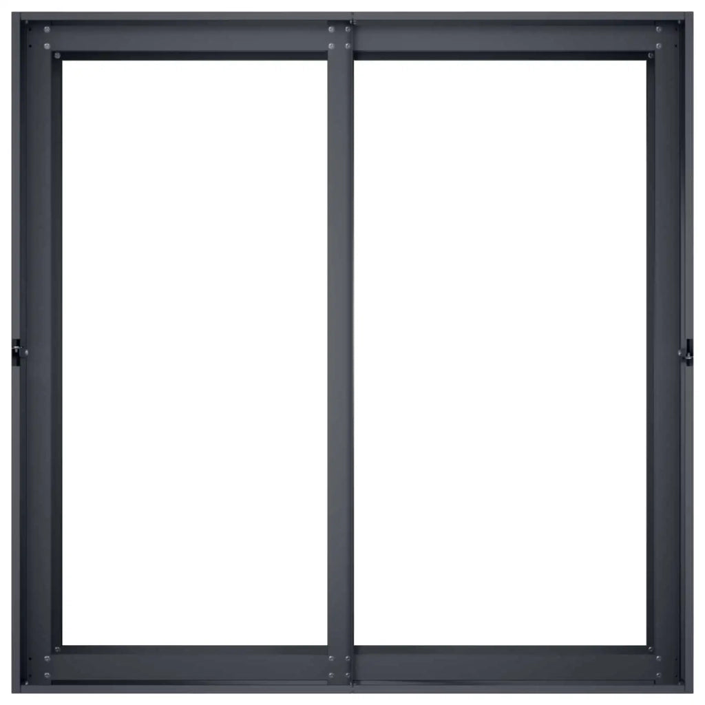 Vaso da giardino Antracite 80 x 80 x 60 cm 8005920
