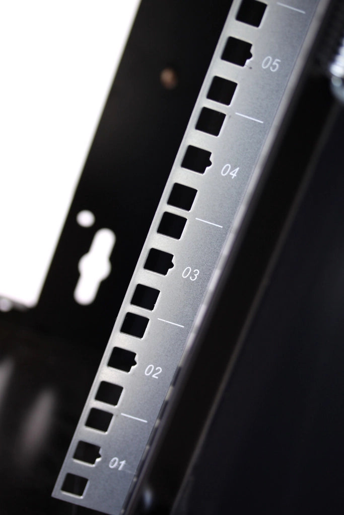 Armadio Rack 10'' a muro 6 unità Porta Grigliata Nero